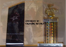 Tropy's won by CrossFire Records